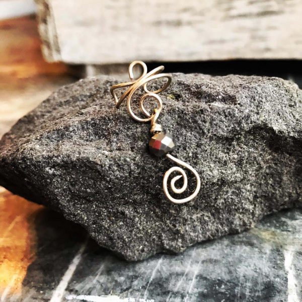 Σκουλαρικι Ear Cuff για το πλαινο του αυτιου