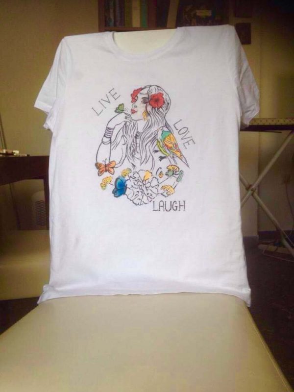 Ζωγραφική σε T-Shirt & τζιν