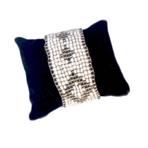Βραχιόλι Χειροποίητο με Γύαλινες Χάντρες Seed Bead