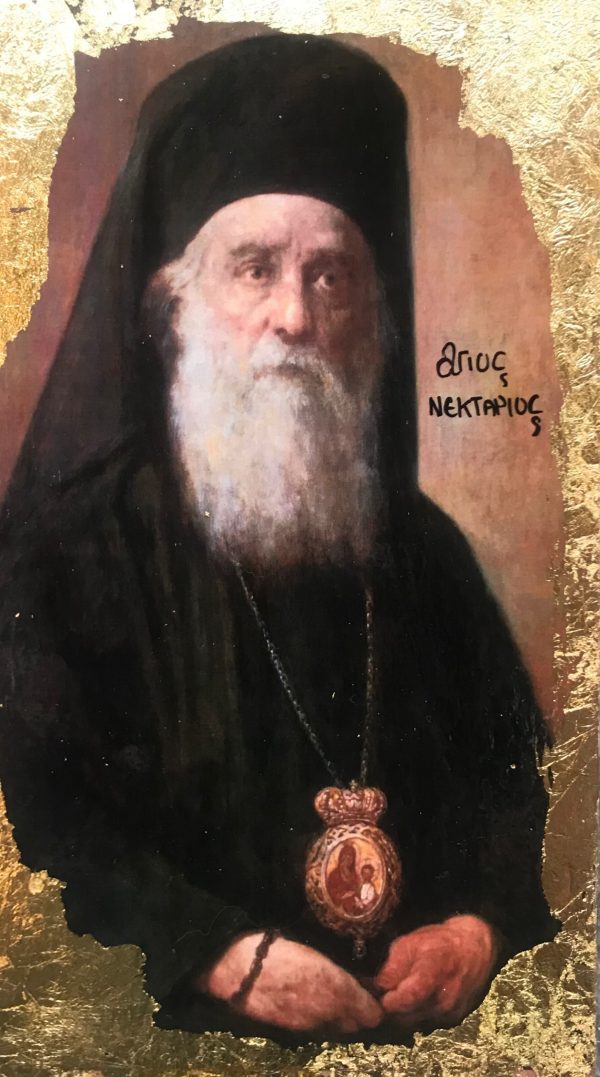 Εικονογράφηση του Αγίου Νεκταρίου Αίγινης - Image 4