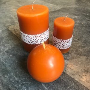 Χειροποίητα Αρωματικά Κεριά "Chocco-Orange"