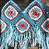 Χειροποίητο Πλεκτό Καλοκαιρινό Μπλουζάκι Boho με Κρόσια - Image 5